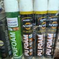 Expending spray waterproof PU Foam- polyurethane foam spray. 