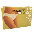 3PCS Senorita Brief 100% Cotton Ladies Panties. 