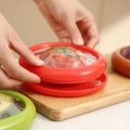 1PC/4Pcs Set Fruit Preservation Storage Box Silicone Film Food Box Sealed Mini Refrigerator for Storage Vegetable Lemon Fresh. 