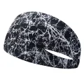 1PC Unisex Fitness Anti Sweating Band Running Headband Sports Absorbing Yoga Hair. 