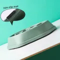 Pet Slow Food Bowl Anti-choking Feeder PP Plastic Dish Bowl Home Dog Eating Plate Anti-gulping Feeding Supplies. 