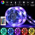 RGB LED Strip Lights 5050 Bluetooth APP IR Remote Control USB 1M 2M 3M 4M 5M 10M 15M 20M Festival Deco Backlight For Home. 