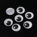 50/100/200pcs Self-adhesive Wobbly Wiggle Eyes 3D Moving Eye for DIY Scrapbooking Toys Dolls Kids DIY Accessories 5-24mm. 
