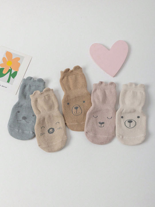 5%20Pairs%20of%20Baby%20Floor%20Socks%20for%20All%20Seasons%20Kidsren's%20Non-Slip%20Baby%20Toddler%20Socks%20Soft%20Bottom%20Indoor%20Cute%20Boys%20and%20Girls%20Socks%20-%20Image%204