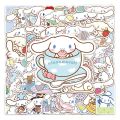 Ready to ship! Cinnamoroll Sanrio sticker, 50 different pattern waterproof sticker. 