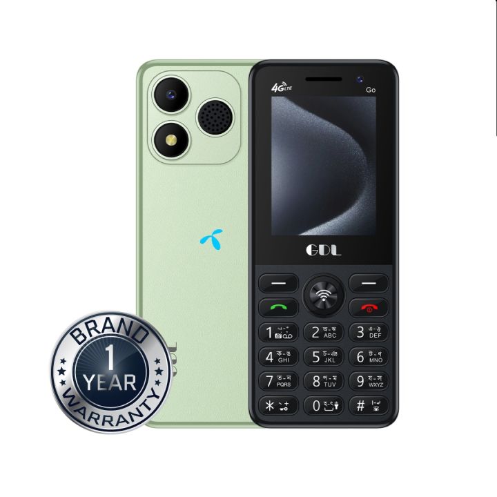 GDL Go 4G,Video calling WiFi Enable,Smart Button Mobile Phone