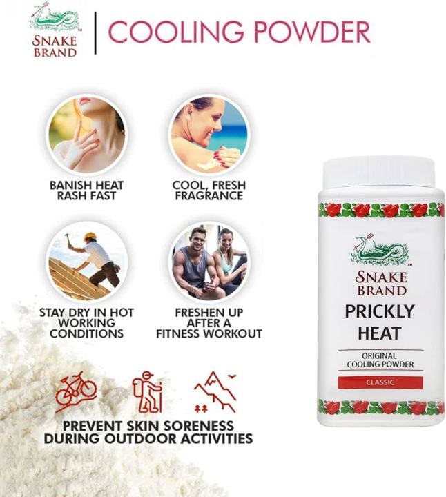 Snake%20Brand%20Prickly%20Heat%20Cooling%20Classic%20Powder%2050gm%20-%20Image%202