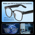 New 800W HD Camera AI Smart Glasses Men 100+ Languages Translation Glasses 1080P Video Record Music Player Call Sunglasses Woman.