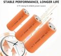 Rechargeable 8800 mAh Cell 26650 Model Battery for Torch and Electronic Devices for model 2210 and other flashlight and torches. 