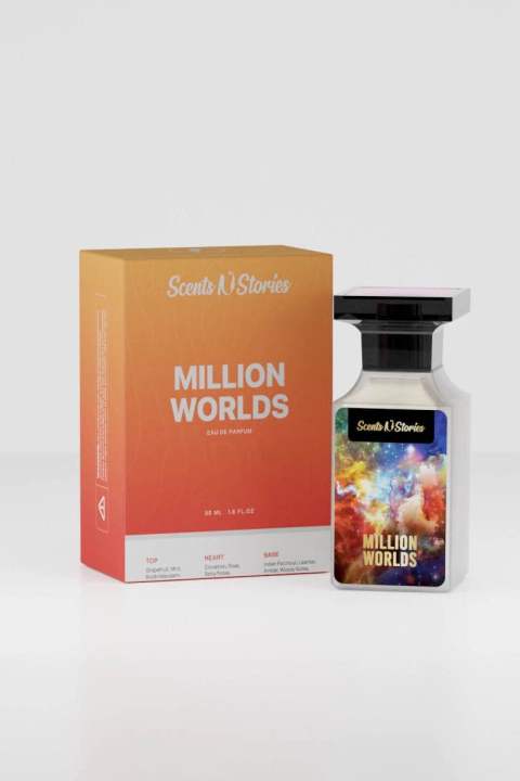 Million Worlds | World's Best Seller DNA | Spray Perfume For Men | Scents N Stories | 50ml