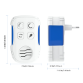 Mini Plug-in Air Purifier Ozone Generator Ionizer Generator for Home Toilet Deodorizer Pet Deodorizer air ionizer.