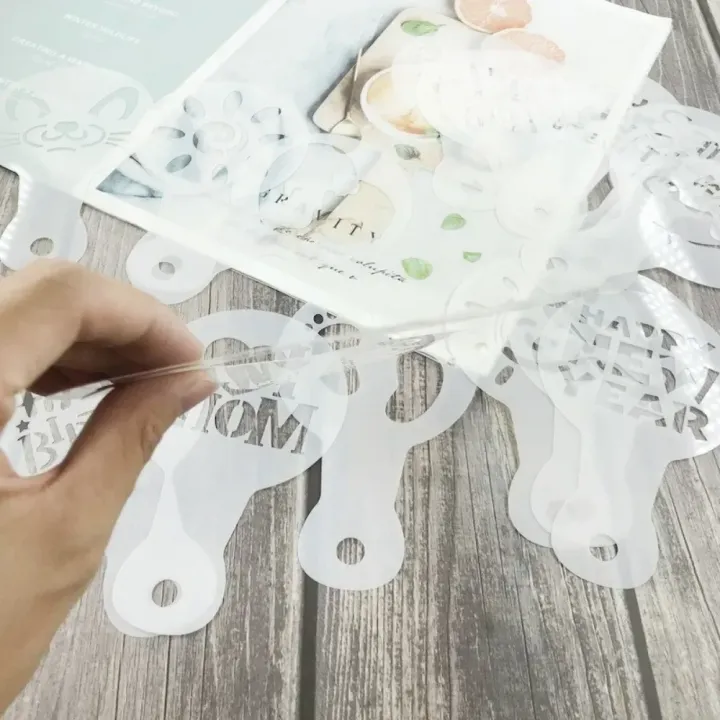 20pcs%20Coffee%20Stencils%20DIY%20Fancy%20Coffee%20Printing%20Model%20Foam%20Spray%20Cake%20Stencil%20Coffee%20Drawing%20Cappuccino%20Mold%20Powdered%20Sieve%20Tool%20-%20Image%204