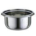 Stainless Steel Rice Cooker Inner Cooking Pot2pc/Rice Cooker Replacement Pot 2.8(. 