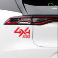 Four-wheel drive; off-road modification; cross-country; western self-driving; high-quality engraved personalized car sticker..