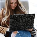 2-Piece Math Formula Pattern Laptop Stickers for Glass, Plastic, and Metal Surfaces, Durable and Scratch Resistant, Vehicle Deca.