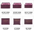6 pcs Travel Storage Bag Set Luggage Divider Container Travel Suitcase Organizer Clothes Pouch Storage Case. 
