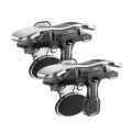 1 Pair PUBG Mobile Game Trigger Controller Joystick Phone Gamepad Aim Buttons. 