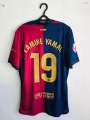 Barcelona x Travis Scott Home 25-26 Lamine Yamal Soccer Football Jersey. 