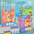 Toddler Pen Control Training Workbook Baby Magical Tracing Practice Copybook Reusable Writing Drawing Educational Picture Books. 