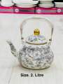Enamel Coated Kettle 1.5,, 2.5 and 4. Litre (Tamcheeni). 