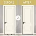 2pcs Dedicated Door Bottom Sealing Strip Under Door Draft Stopper Wind Noise Acustic Foam Blocker Insects Door Stopper Holder 2 Sets. 