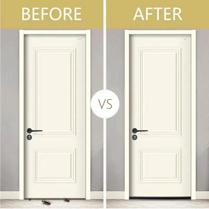 2pcs%20Dedicated%20Door%20Bottom%20Sealing%20Strip%20Under%20Door%20Draft%20Stopper%20Wind%20Noise%20Acustic%20Foam%20Blocker%20Insects%20Door%20Stopper%20Holder%202%20Sets%20-%20Image%203