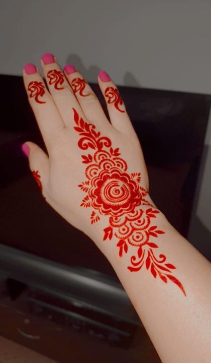 New mehndi sticker mehndi stencil for girls 20