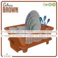 Fancy Plate Rack - 3 in 1 Large Durable Plastic Kitchen Sink Dish Rack - Pure Material - Premium Quality Kitchen Sink Basket Dish Drying Rack & Kitchen Organizer. 