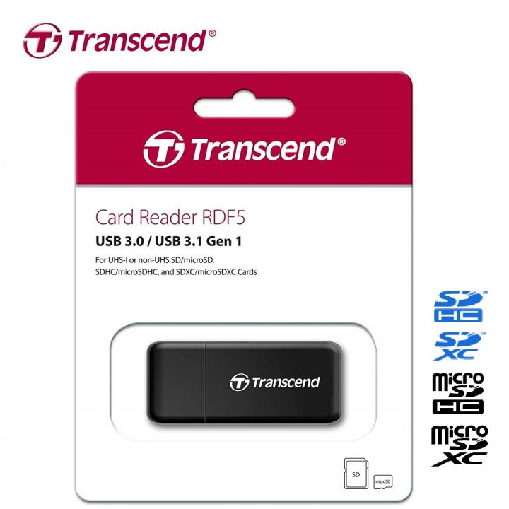 Transcend SD & Micro SD USB3.1 Card Reader