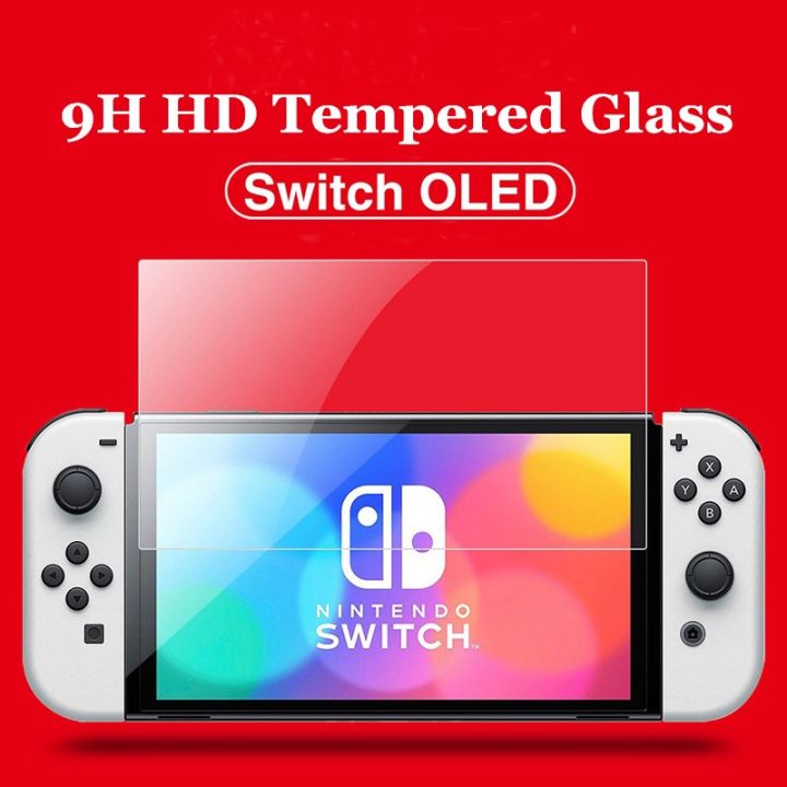 3PCS Protective Glass For Nintend Switch Tempered Glass Screen Protector For Nintendos Switch NS Oled Screen Film Accessories