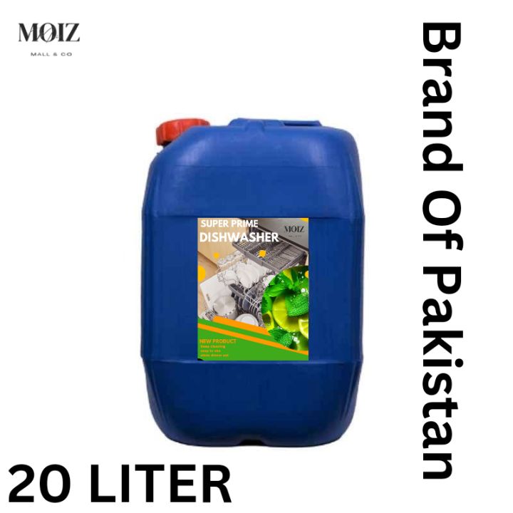 Super Prime Dish Wash 20-Litre Cane Lemon Fragrance