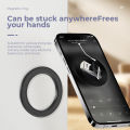 For Magsafe Strong Magnetic Ring Phone Holder Stands Adhesive Magnet Wall Cell Phone Mount Car Dashboard Mount for IPhone 15.