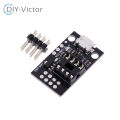 ATtiny13A / ATtiny25 / ATtiny45 / ATtiny85 Pluggable ATTINY Development Programming Bare Board. 