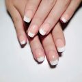 24 pcs Nail for girls Nails acrylic French nail Girls nail Pink Peach Transparent nails Nakli nails. 