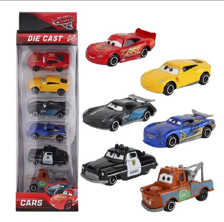 Lightning Mcqueen Car (Die-cast Metal)Pull Back Function