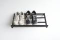 Shoes rack wall stand for 4 pair shoes.