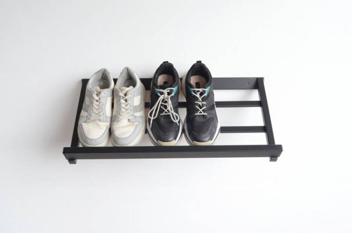 Shoes rack wall stand for 4 pair shoes