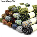 1Pair Outdoor Shoelaces Sports Round Shoes Lace Hiking Slip Rope Laces Sneakers Boots Shoelace 100/120/140/160cm Strings.