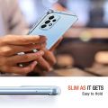 For Samsung Galaxy A73 5G - Camera Protection Premium Silicone Case Crystal Clear Soft Tpu Ultra-Thin Transparent Flexible Protective Mobile Phone Back Cover - Camera. 