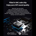 JCALLY JA3 Digital Audio Adapter TypeC to 3.5 Decoder Line CX31993 DAC USB C Audio Code Adapter. 