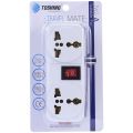 Toshino 2-Channel 2-pin flat-pin adapter converter 1 switch ready to ship in Thailand. 