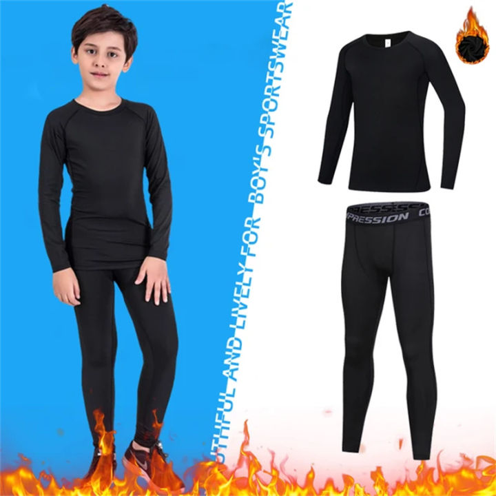 Kids%20Fitness%20Tracksuits%20Youth%20Warm%20Pants%20Tops%20Underwear%20Tight%20Sports%20Clothes%20for%20Boys%20Compression%20Running%20Basketball%20Sportswear%20-%20Image%204
