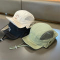 Summer Quick-Dry Kids Bucket Hat Letter Neck Protection Baby Boys Girls Sunshade Cap Kids Toddler Fisherman Hat.