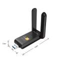 PIX-LINK UAC15 Wifi Adapter 1200M AC Dual-band Wireless Network 1200Mbps USB3.0 Adapter Card USB WiFi Adapter Dongle 5GHz&2.4GHz. 