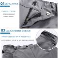 X-TIGER Mountain Bike Shorts Multi-Pockects Breathable Loose Riding Road MTB Shorts Outdoor Sports Waterproof Cycling Pants. 