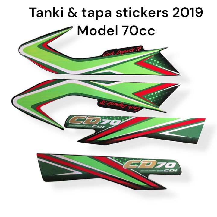 Bike stickers cd 70 Motorcycle/Bike sticker cd 70 Tankini tapa/Stickers for Tanki tapa full kit for cd 70 Motorcycle/Stickers for bike/Tankini Stickers cd 70 & Tapa Stickers/tapa stickers 70cc tapa Stickers fancy/Tankini Stickers (2019 Model)