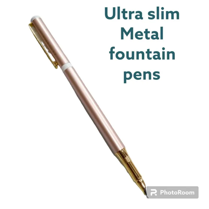 fountain%20ink%20pen%20metal%20body%20slim%20size%20with%20refiller%20-%20Image%203