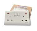 13A Twin socket. 