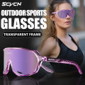 SCVCN New Outdoor Cycling Glasses Bike Sunglasses Men UV400 Eyewear Sports MTB Goggles Bicycle Women Riding Hiking Sunglasses. 