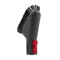 Vacuum Cleaner Flat Suction Nozzle Head For Dyson V7 V8 V10 V11 V12 V15 G5 Mattress Brush Head Round Brush Soft Brush Parts.